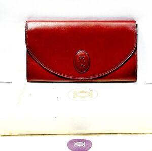 Cartier Leather Clutch Bag